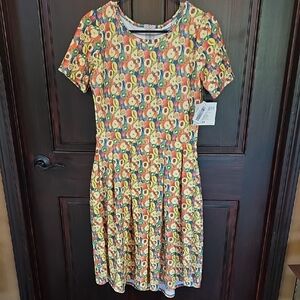 LuLaRoe Multicolor Floral Casual Dress